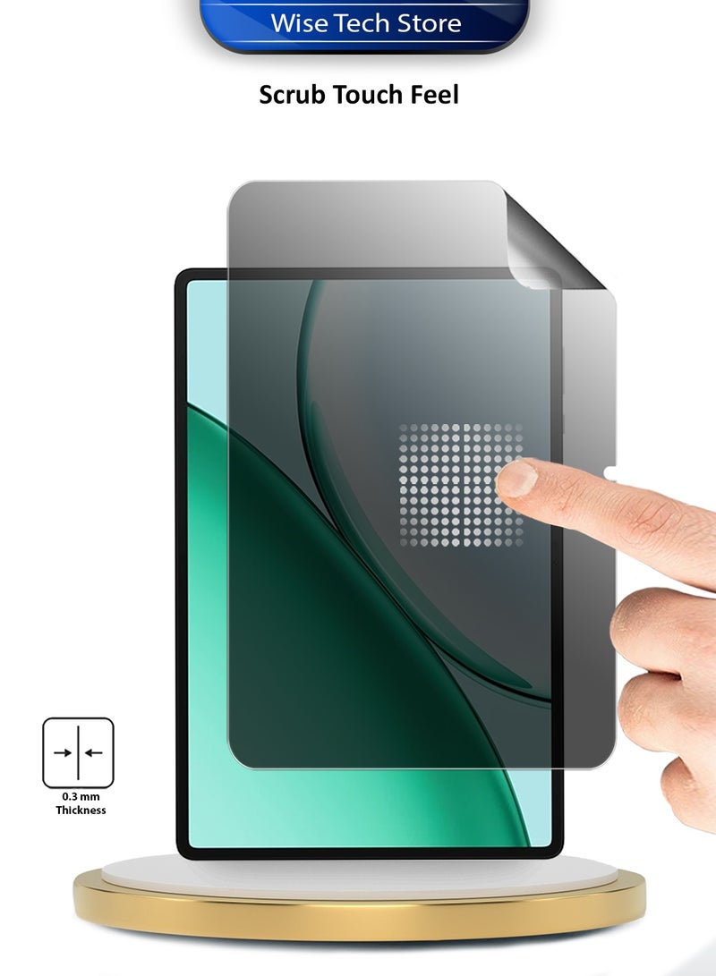 دبليو تيك هونر باد X8b 4G 2026 (11.0 بوصة) واقي شاشة رفيع ومرن من فئة Wtech Premium Pure Hydrogel ضد التجسس / حماية الخصوصية (TSHFMP) - شفاف - Image 4